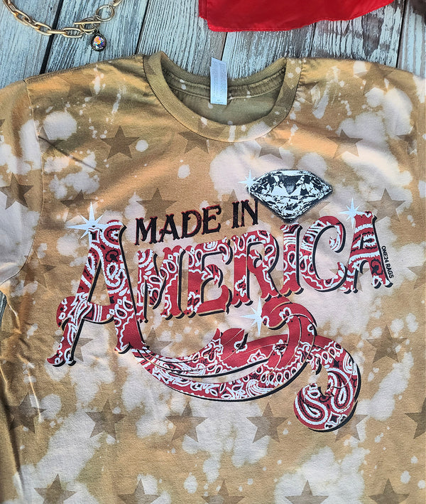 Made In America Bleached Tee