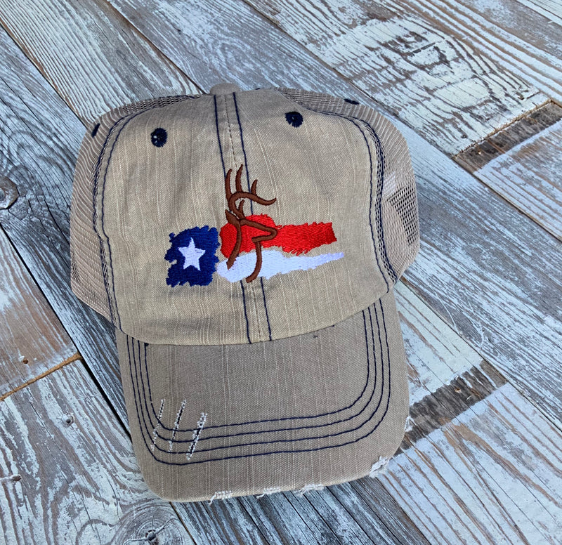 Texas Deer Trucker Hat