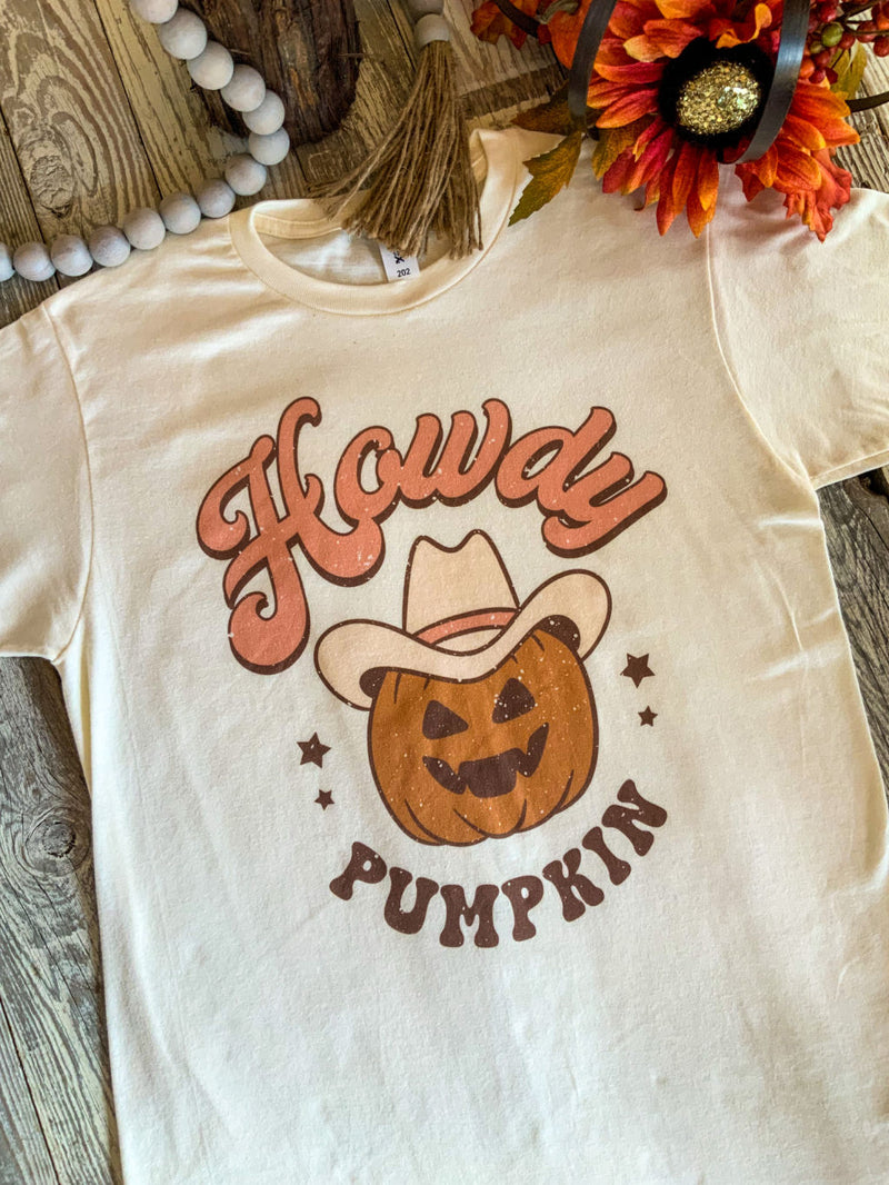 Howdy Pumpkin Tshirt