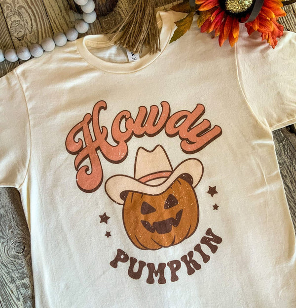 Howdy Pumpkin Tshirt