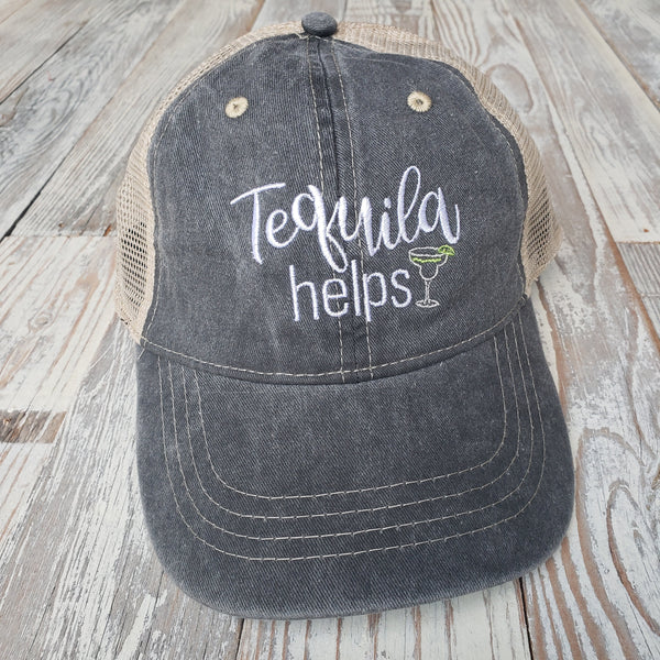 Tequila Helps Trucker Hat